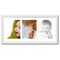 ArtToFrames Collage Photo Picture Frame with 3 - 8.5x11 inch Openings, Framed in White with Over 62 Mat Color Options and Plexi Glass (CSM-3966-28)